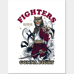 FIGHTERS GONNA FIGHT Posters and Art